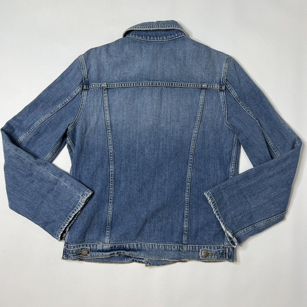 FRAME Le Vintage Jean Jacket In Canyon Cove Denim Womens XS - Picture 2 of 12